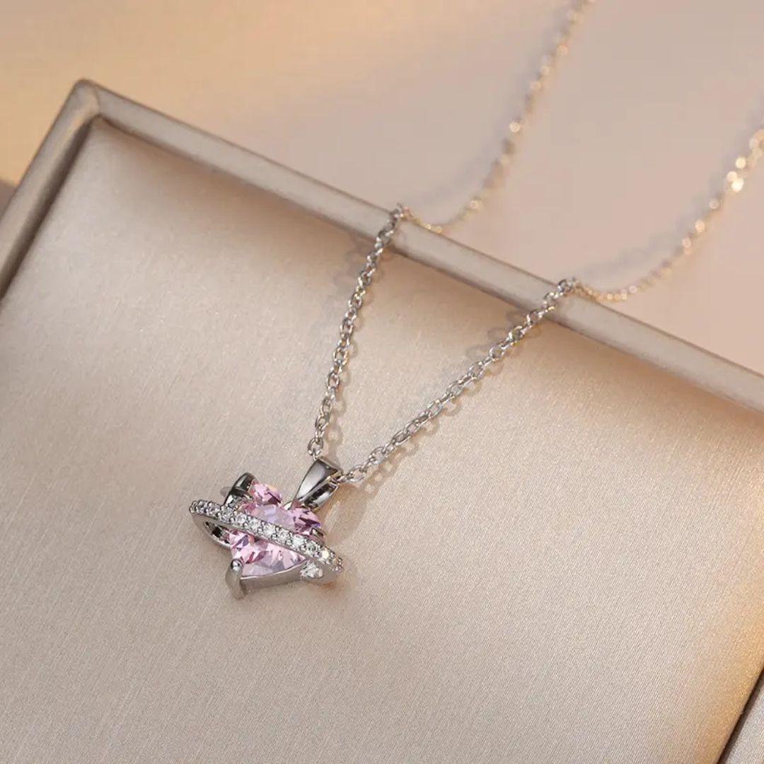 Crystal Heart Desire Necklace