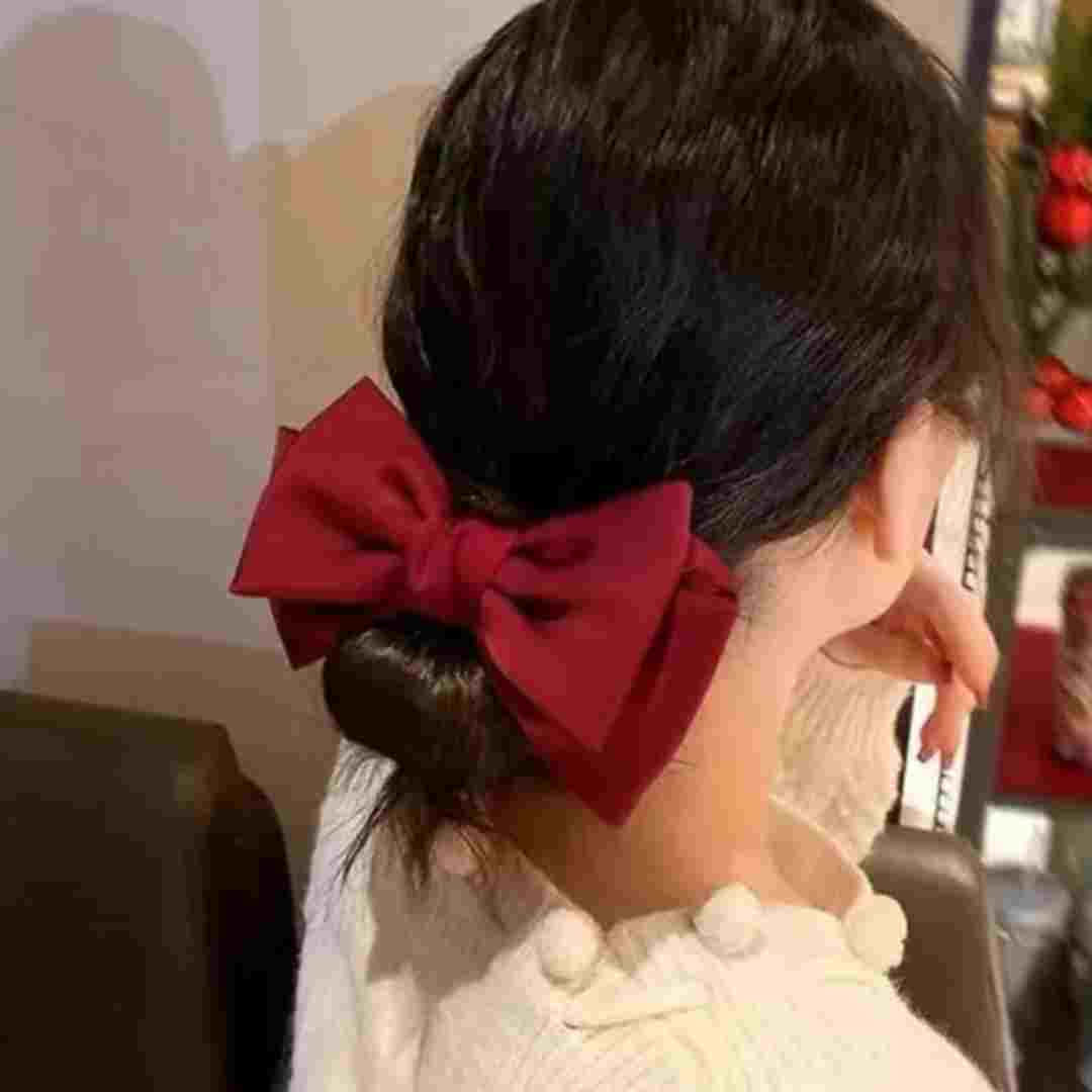 Red Srunchie Hair Tie