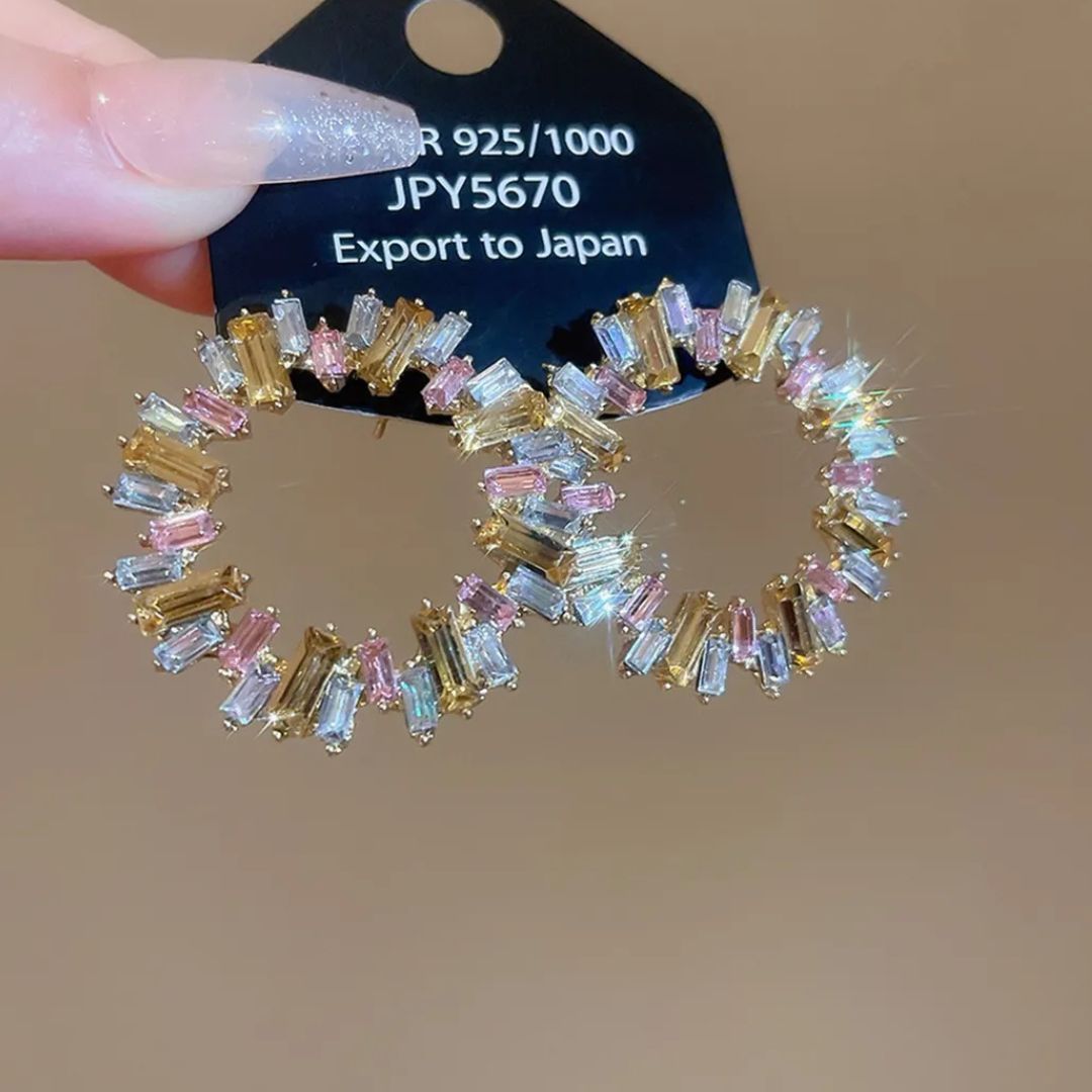 Sweetheart Prism Studs Earring