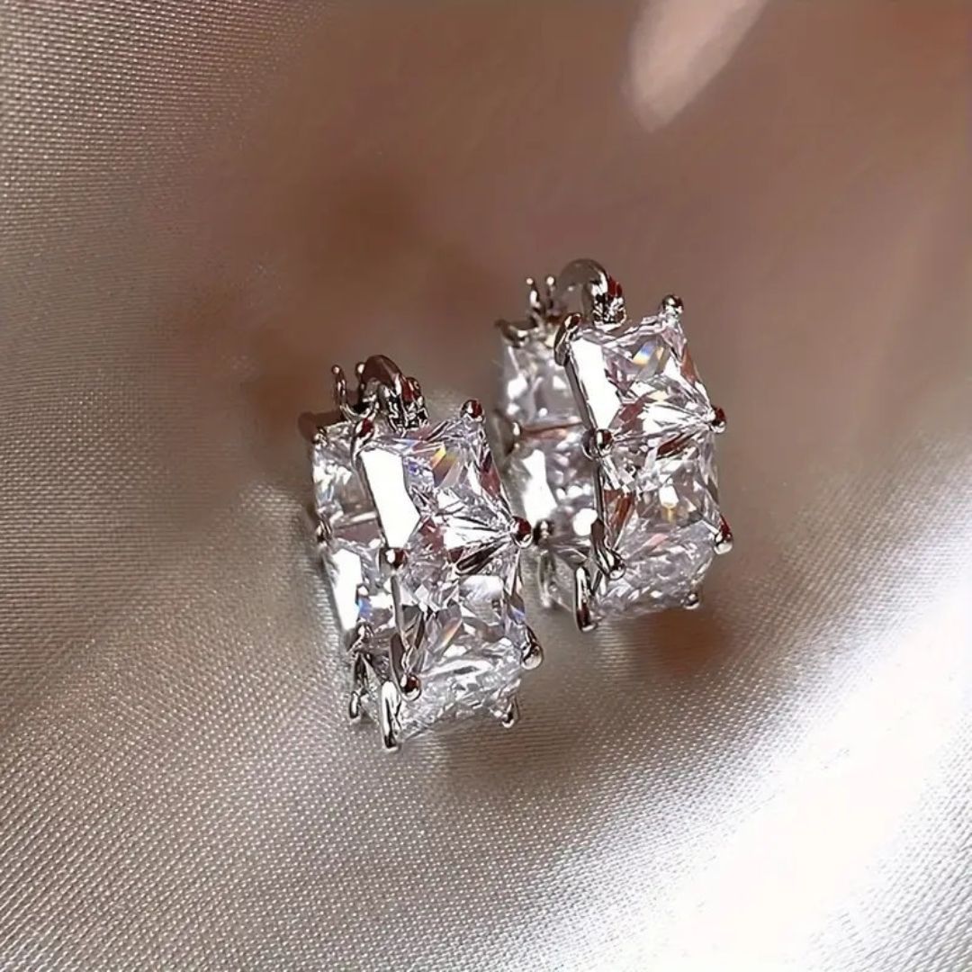 Royal Prism Hoops Earring