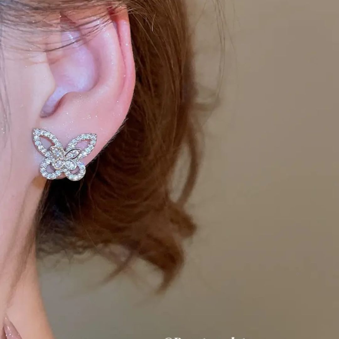 Dreamy Butterfly Stud Earring