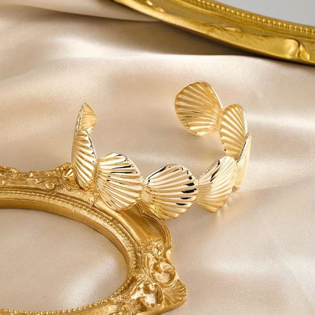 Gilded Shell Bracelet
