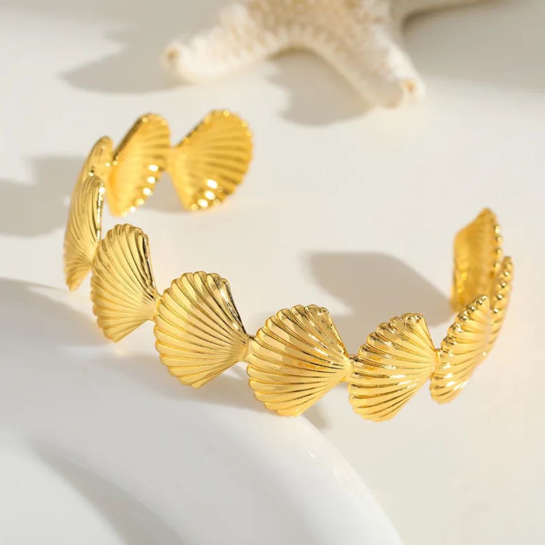 Gilded Shell Bracelet