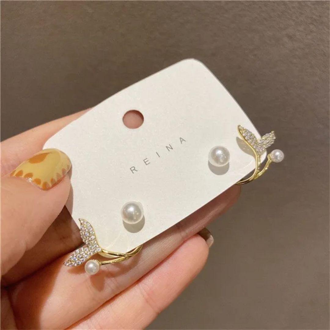 Angel Spark Butterfly Earring