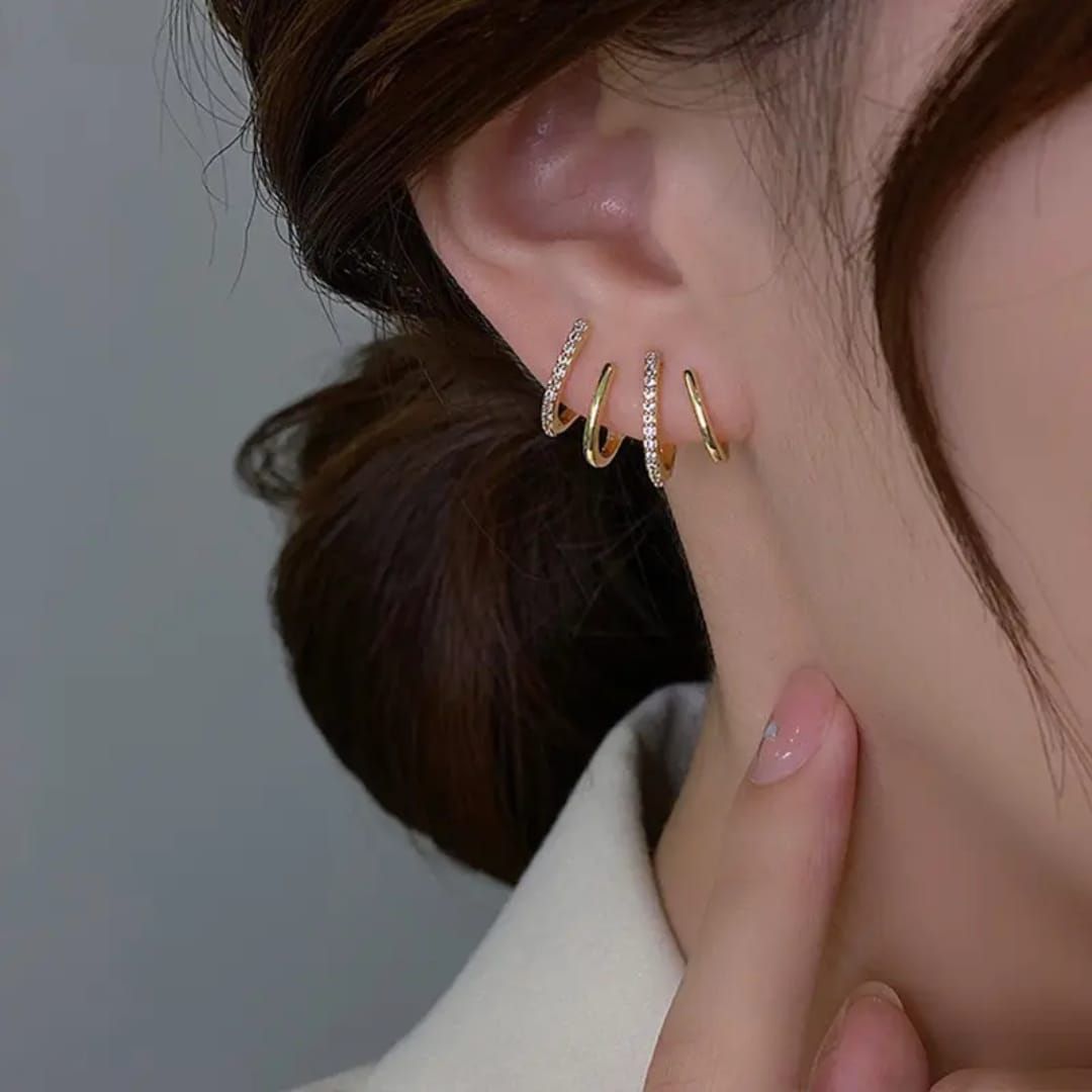 Bling Blogger Stud Earring