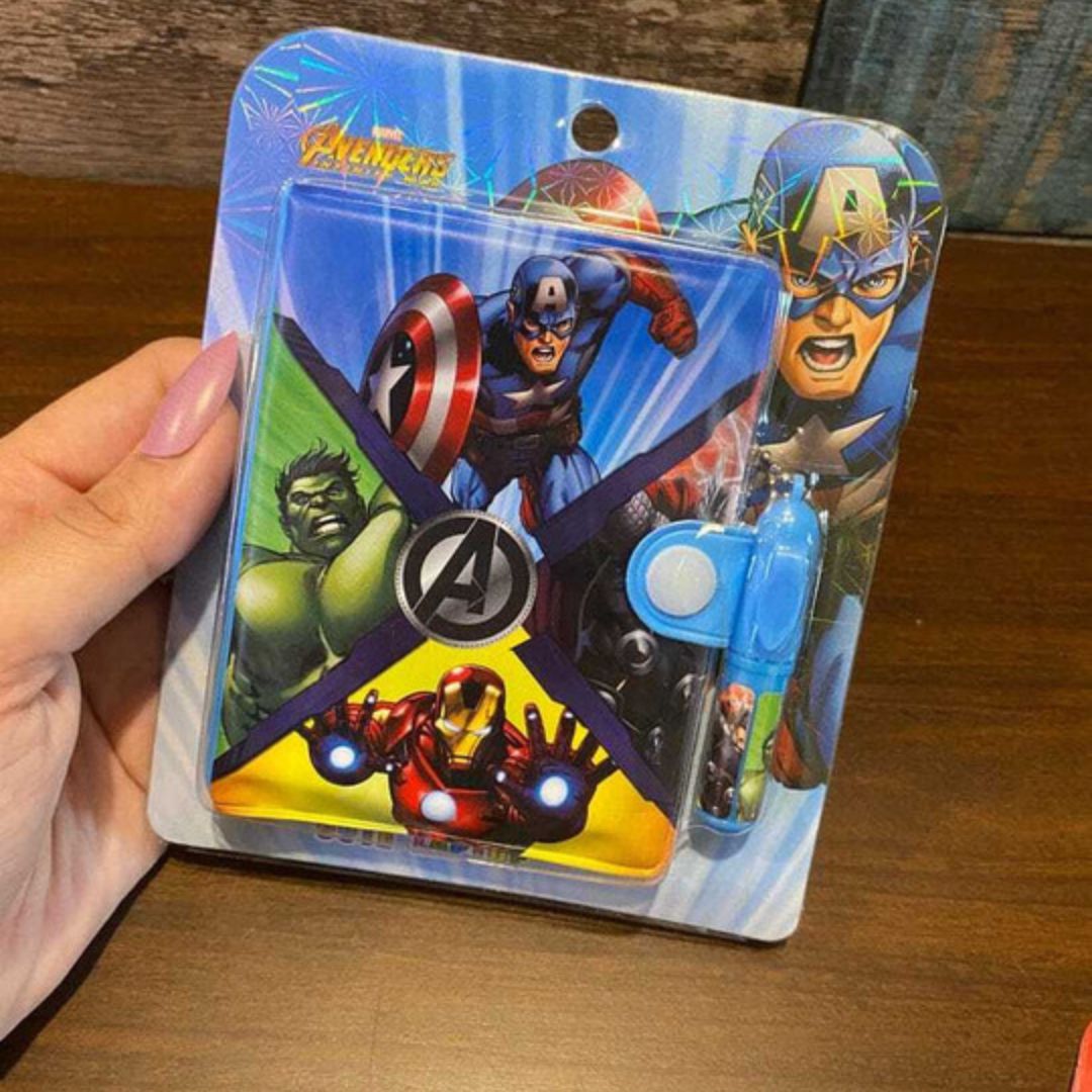 Avengers Mini Mission Log & Pen (Pack of 1)