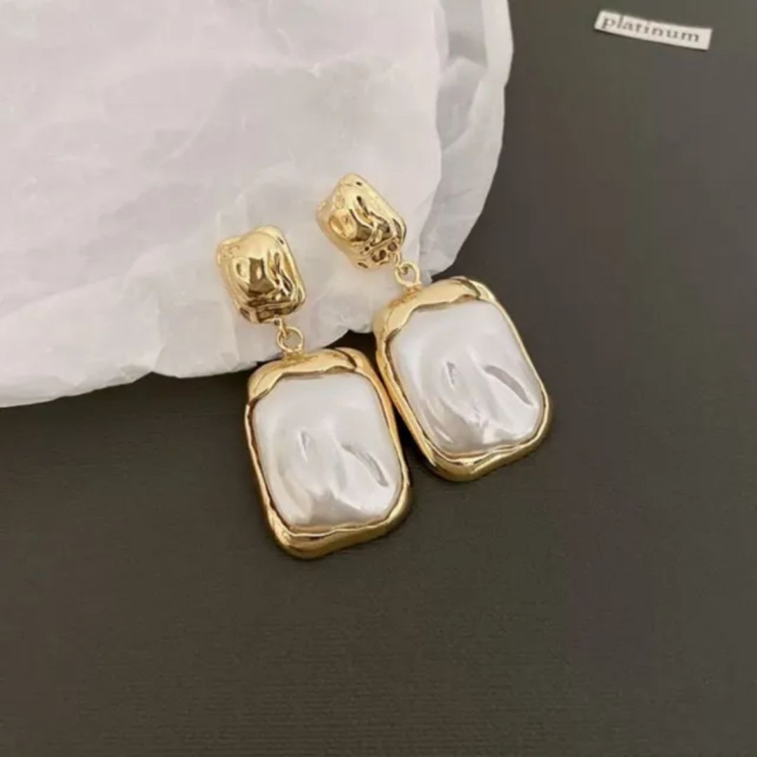 Pearl Statement Earrings