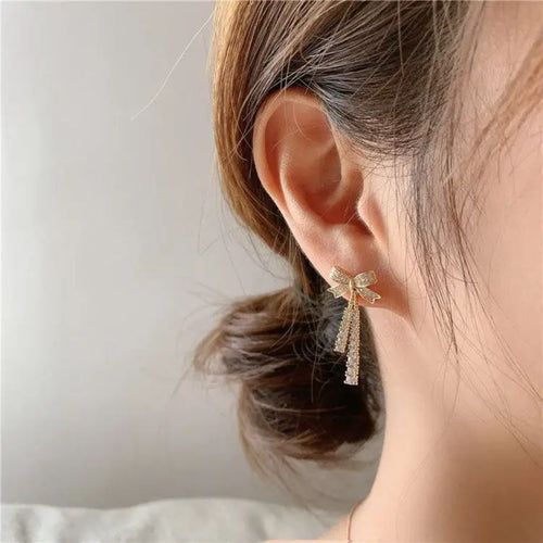 Take A Bow Statement Earrings