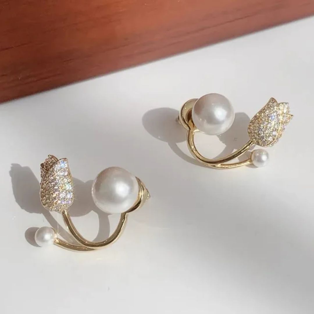 A Pearl Of Wisdom Drop Earrings