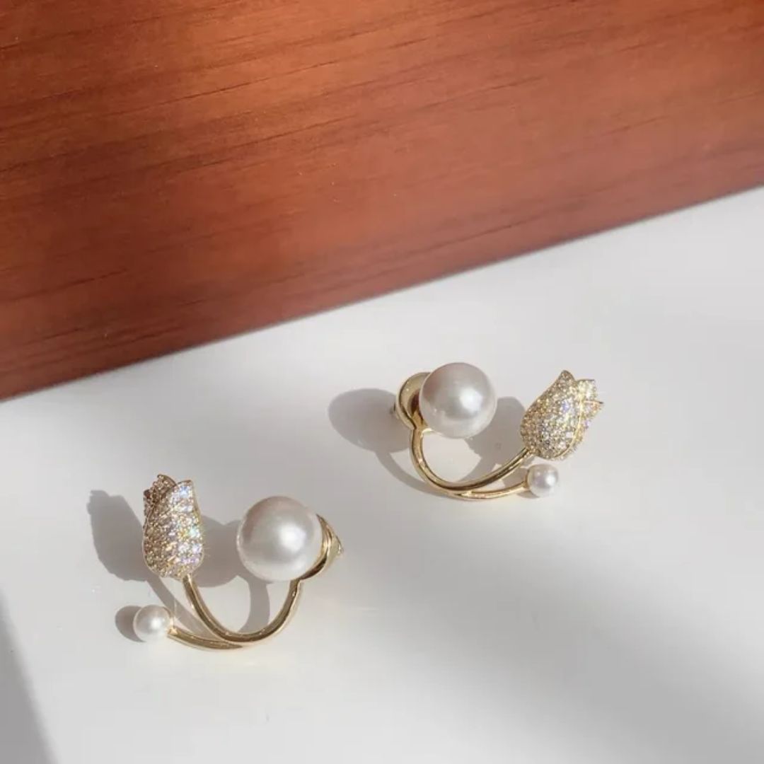 A Pearl Of Wisdom Drop Earrings