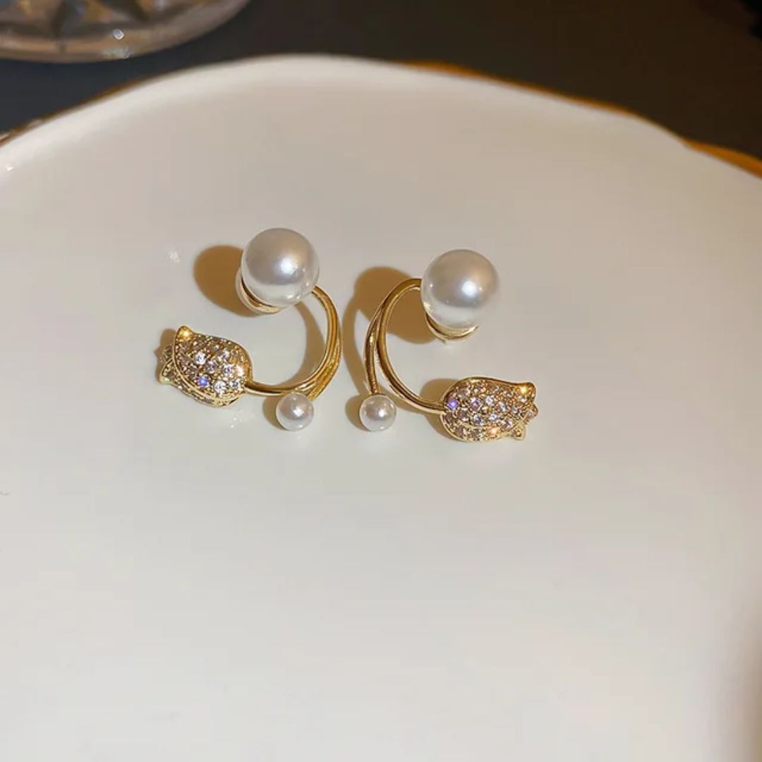 A Pearl Of Wisdom Drop Earrings