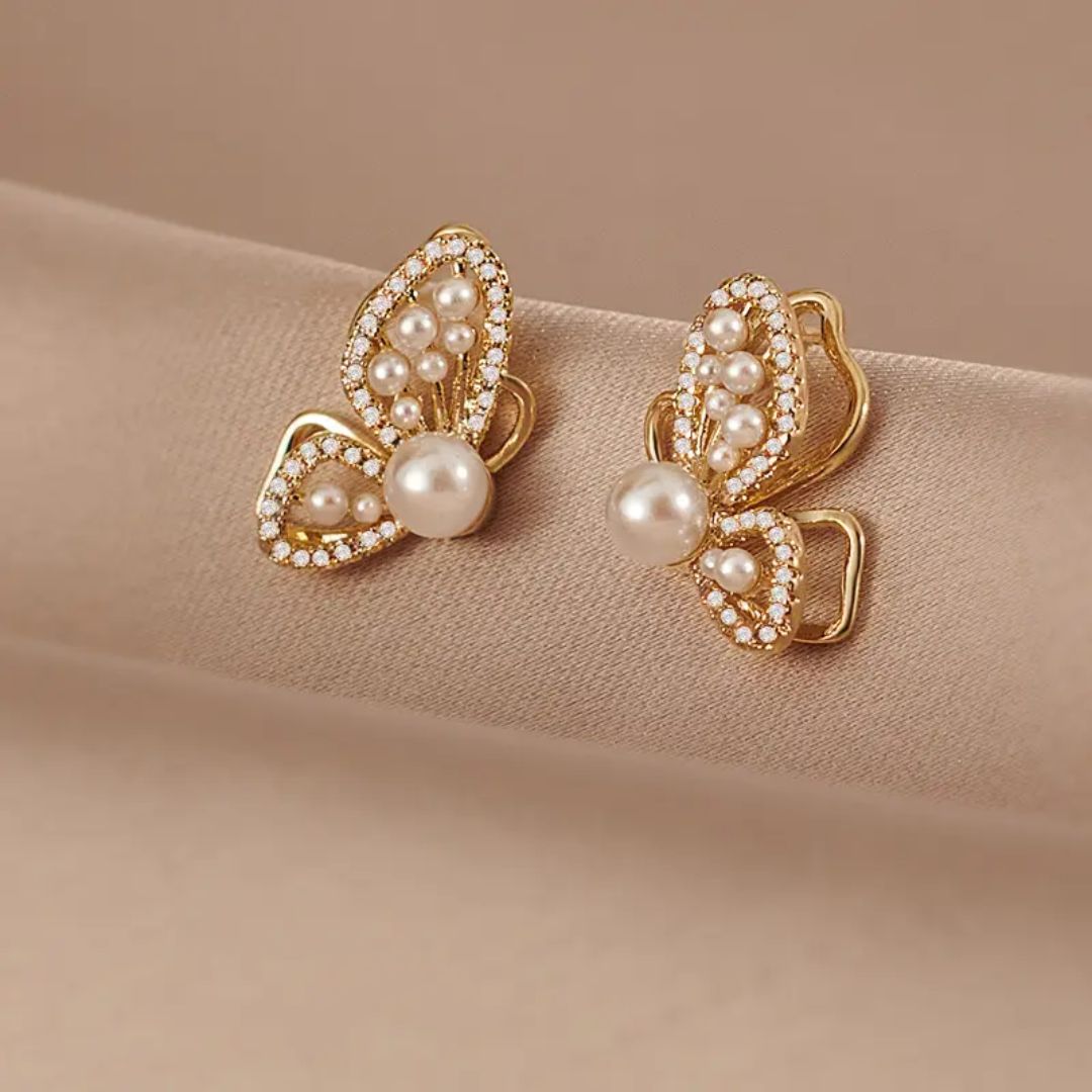 Take A Butterfly Stud Earrings