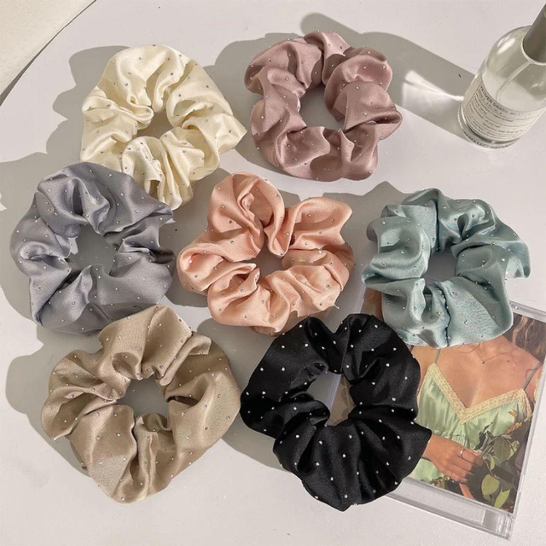 Colorful Hair Scrunchies (Pack of 2)