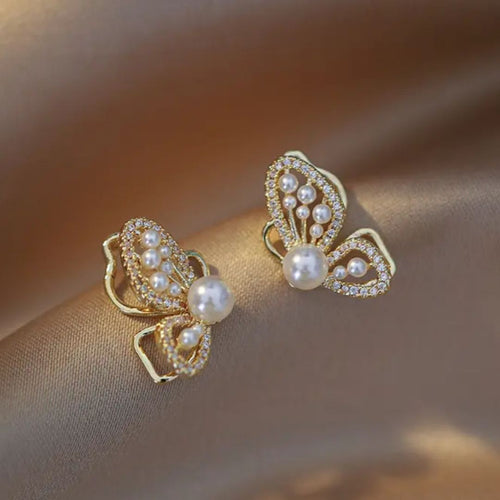 Take A Butterfly Stud Earrings