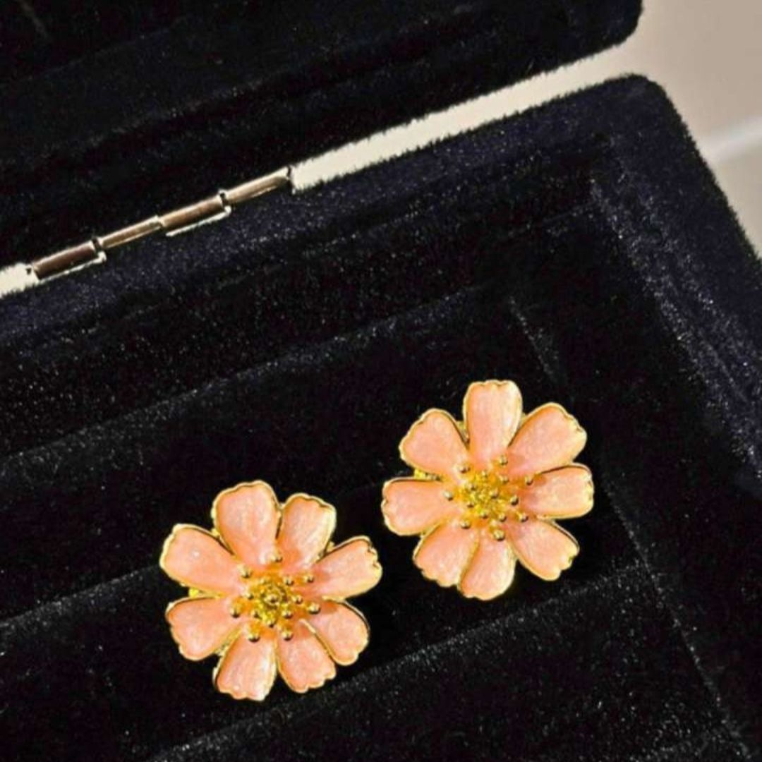 Floral Stud Earrings