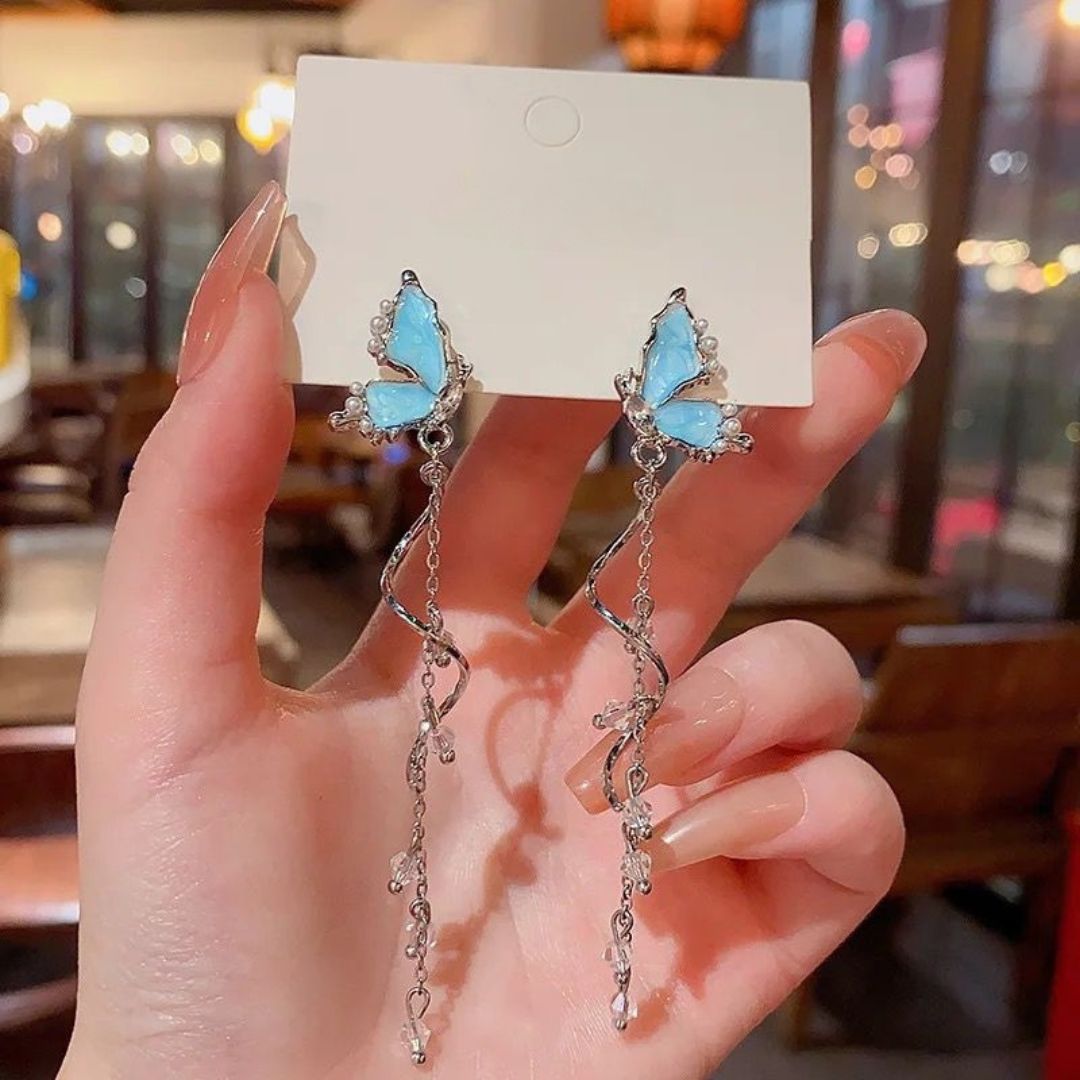 Mermaid Butterfly Earrings