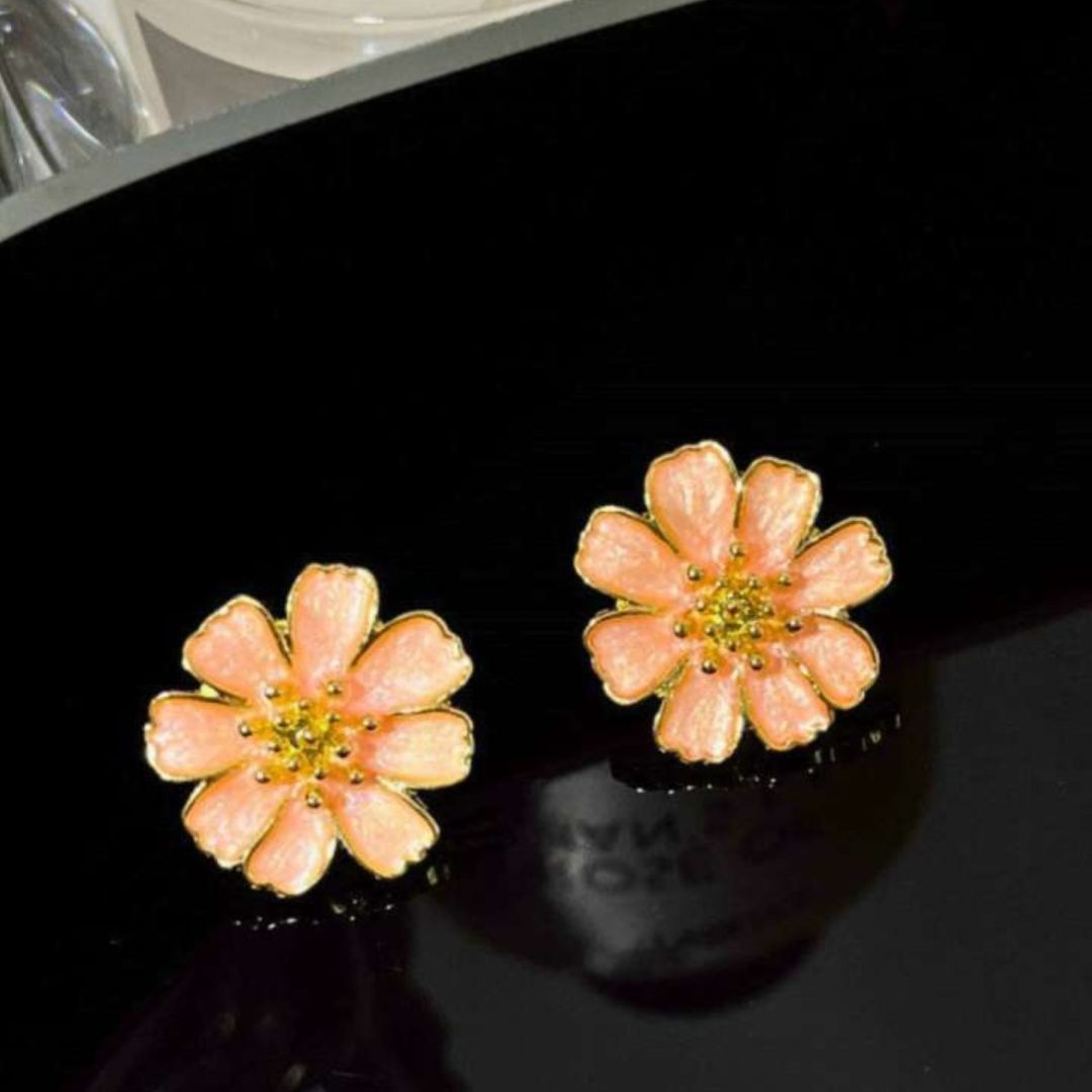 Floral Stud Earrings