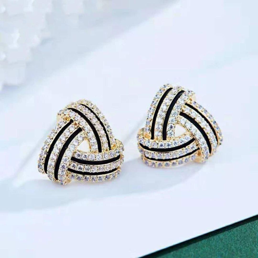 Bling Blogger Stud Earrings