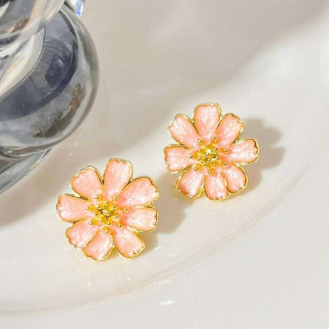 Floral Stud Earrings