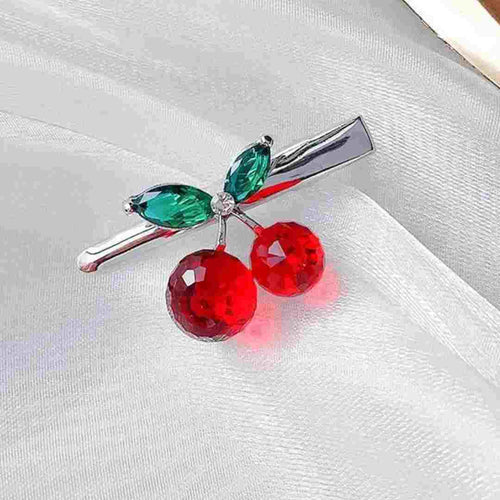 Sparkling Cherry Hair Clip