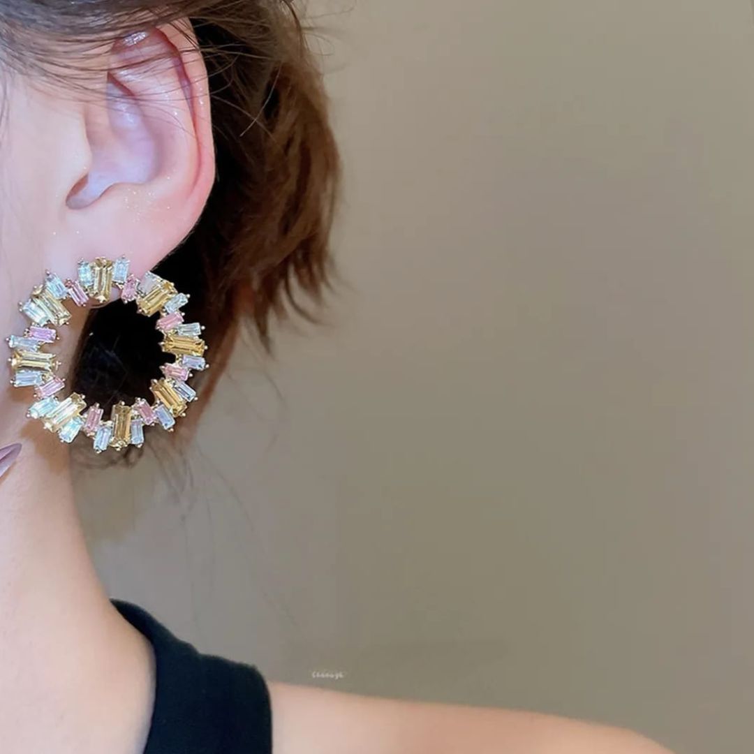Sweetheart Prism Studs Earring