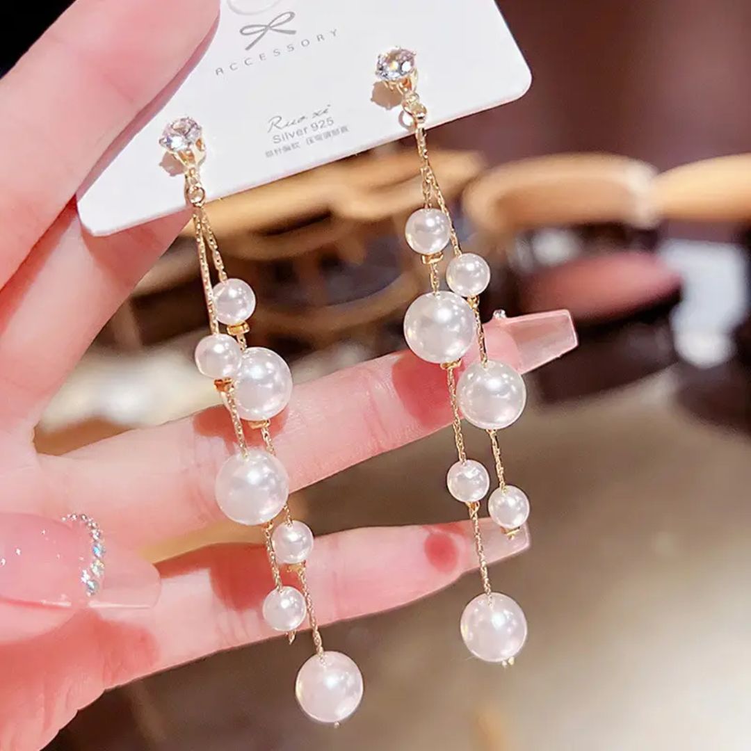 Pearlfect Long Earrings