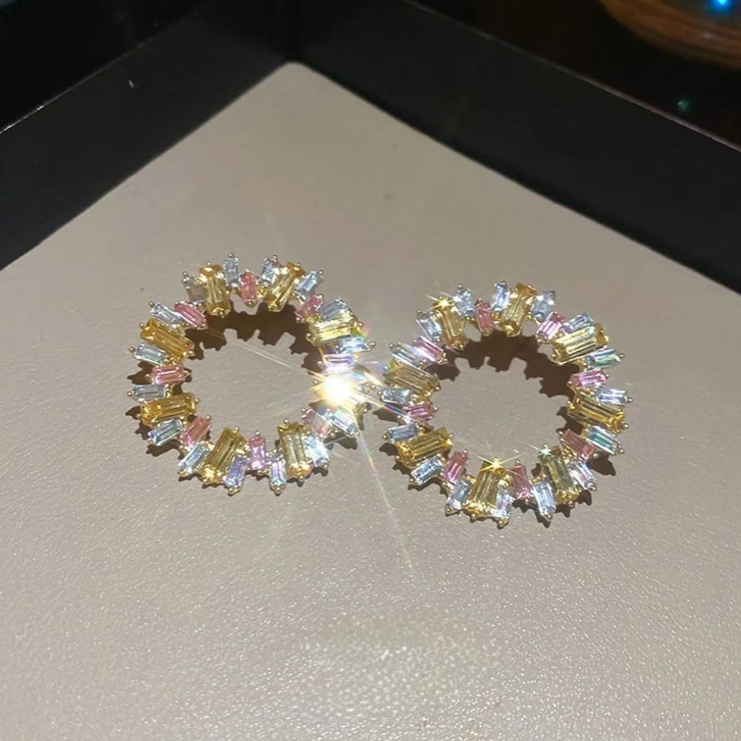 Sweetheart Prism Studs Earring