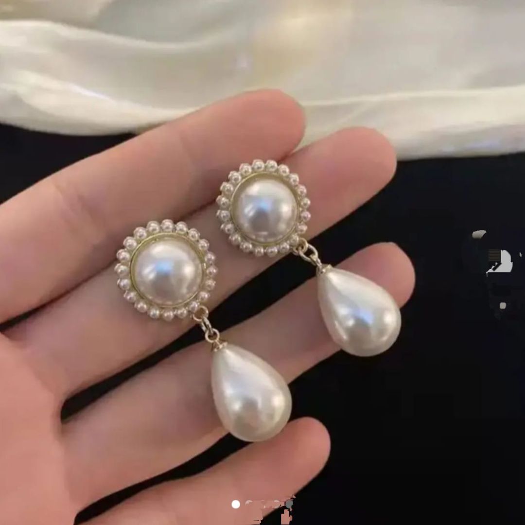 At The 11th Hour Pearl Earrings