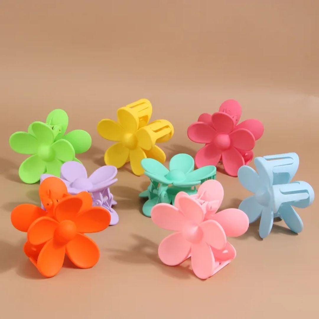 Color Pop Flower Claw (Pack of 2) - Small