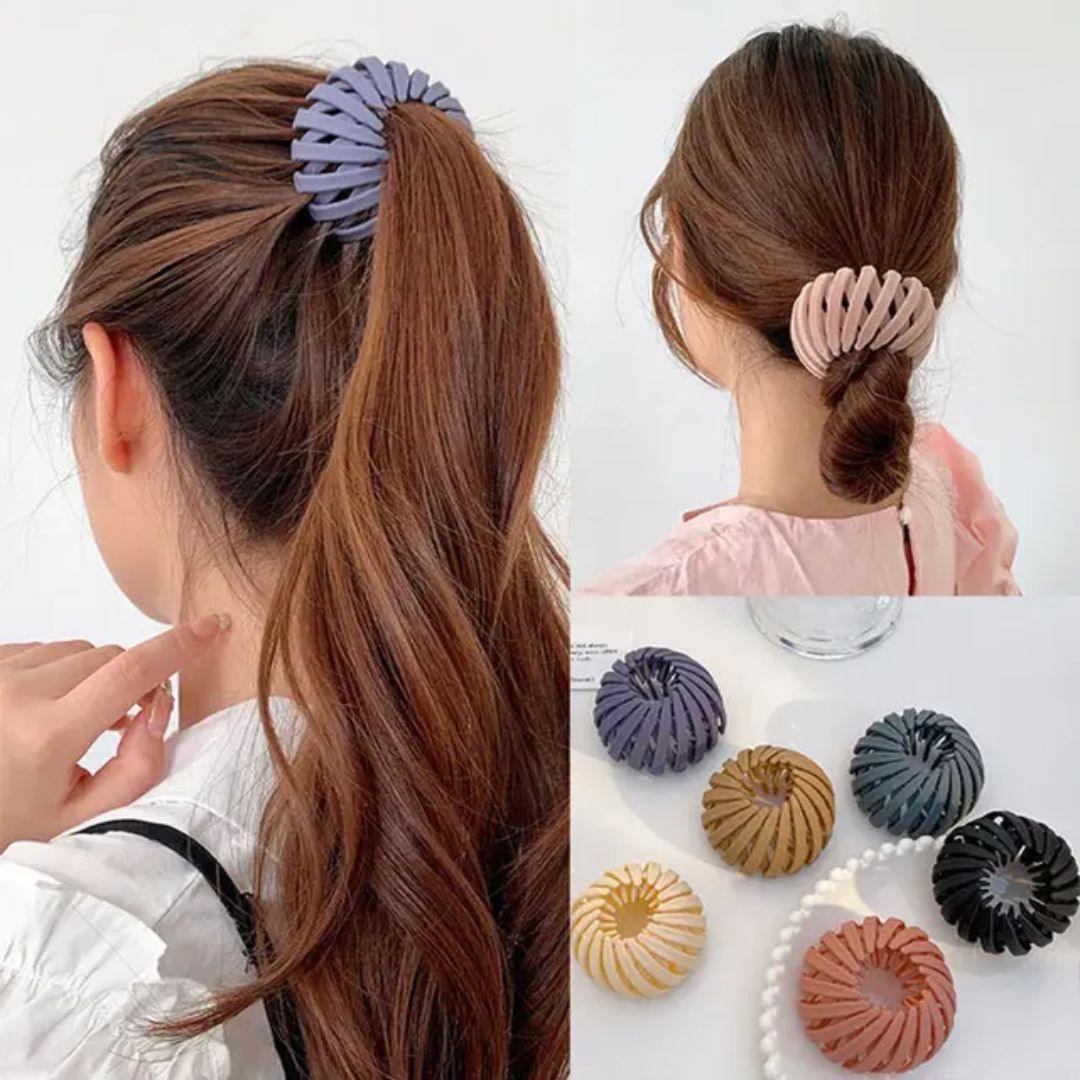 Pintresty matte ponytail buns (pack of 2)