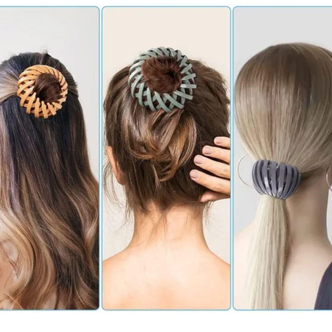 Pintresty matte ponytail buns (pack of 2)