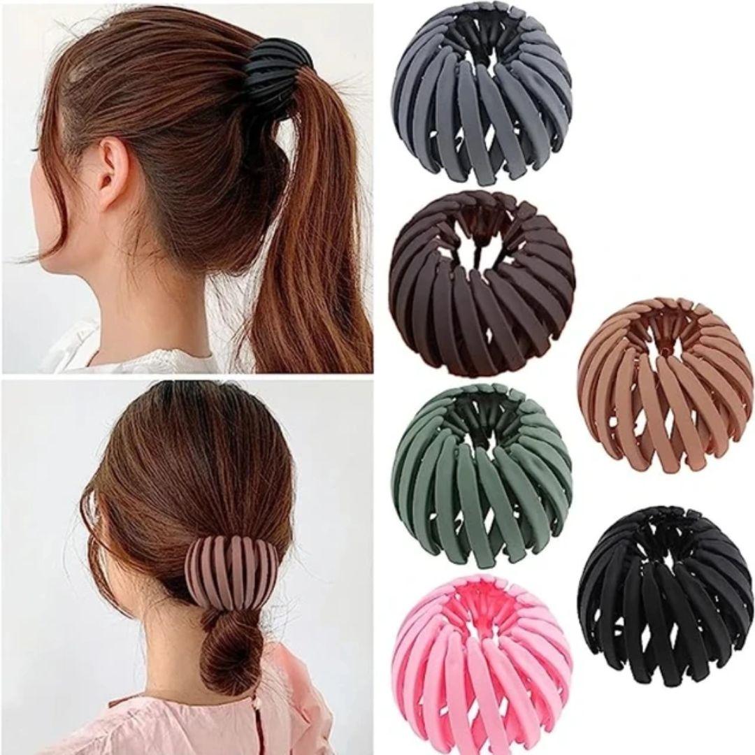 Pintresty matte ponytail buns (pack of 2)