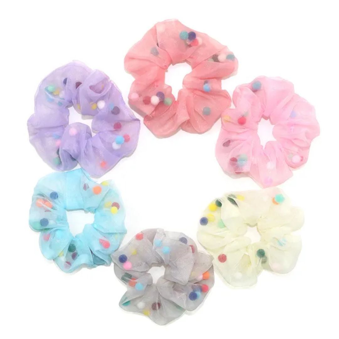 Color Pop Scrunchies (Pack of 3)