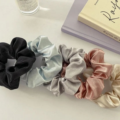 Satin Scrunchies (Pack of 5)