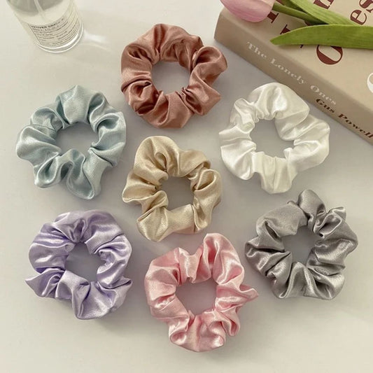 Satin Scrunchies (Pack of 5)