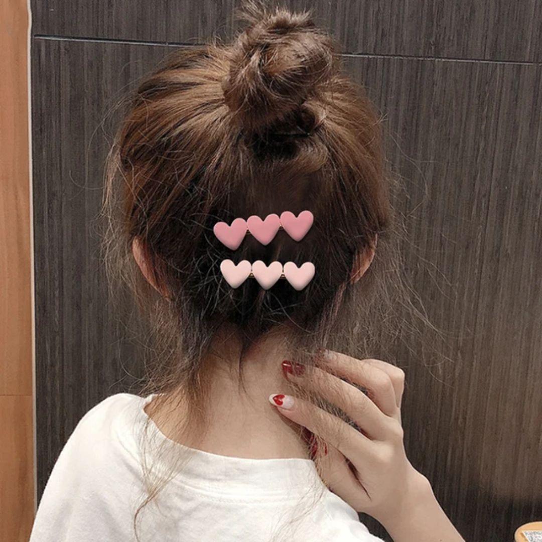 Heart hair clip (Pack of 2)