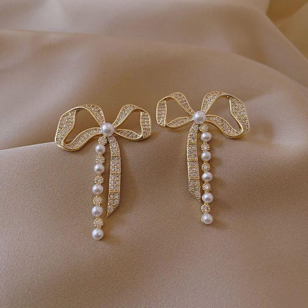 Starry Bow Earring