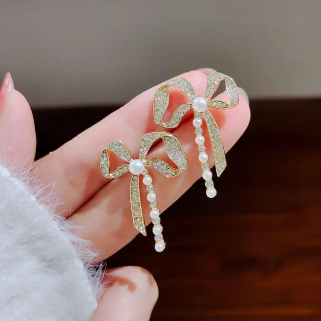 Starry Bow Earring