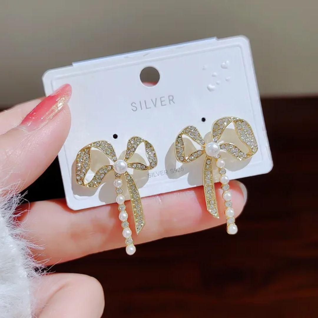 Starry Bow Earring
