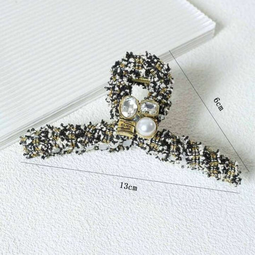 Rhinestone Hair Claw(random colour)