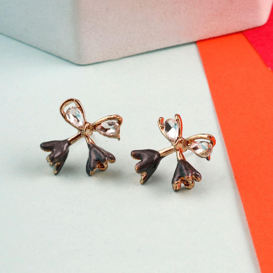 Bling Blogger Bow Earring