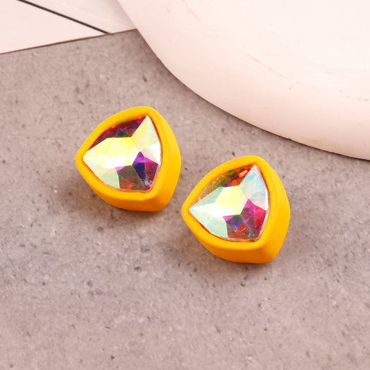 Colored Statement Earrings