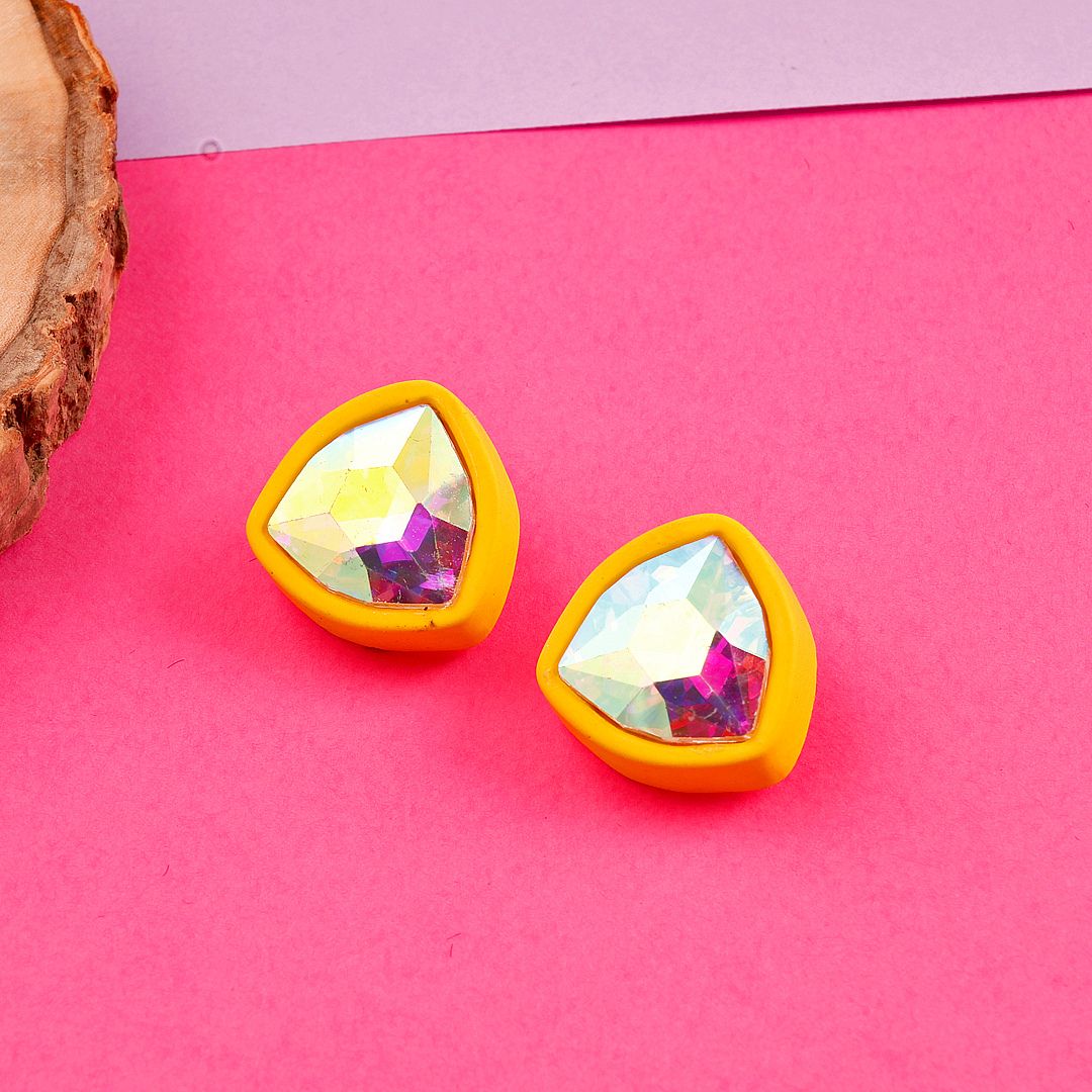 Colored Statement Earrings