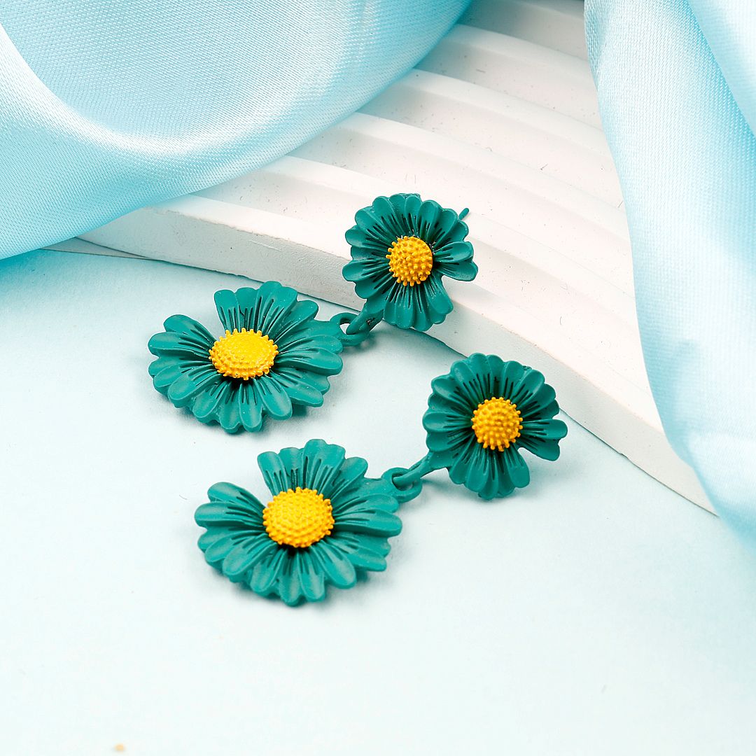 As Preety As Flower Earrings