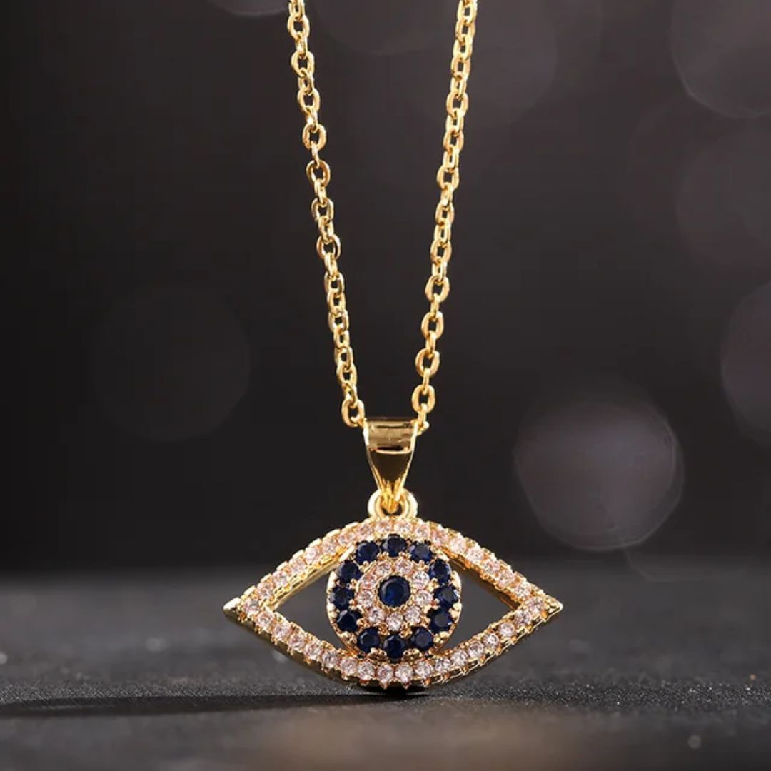 Dazzling Evil Eye Neckpiece