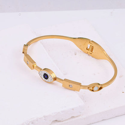 Cut The Crap Evil Eye Bracelet