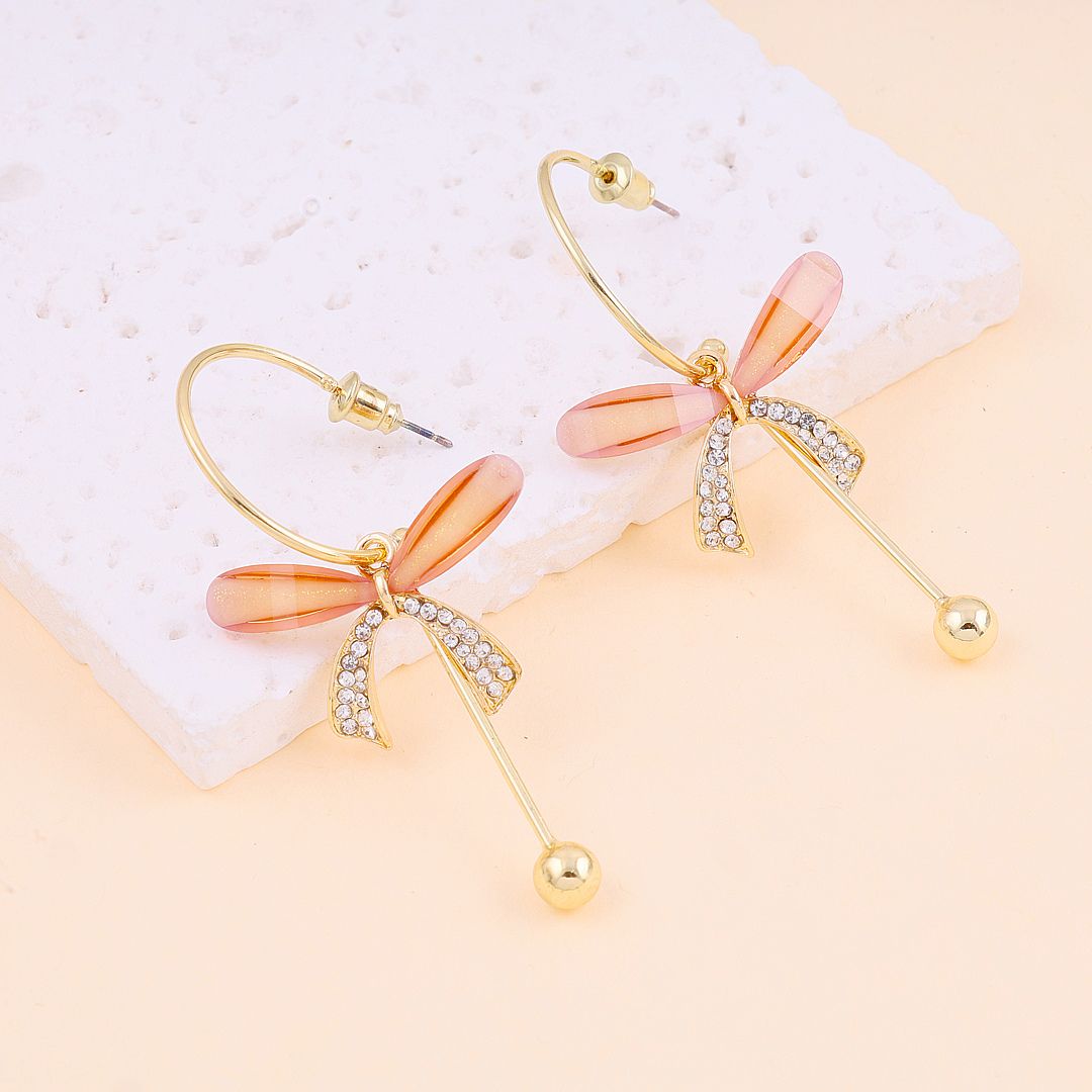 Bling Blogger bow  Earrings