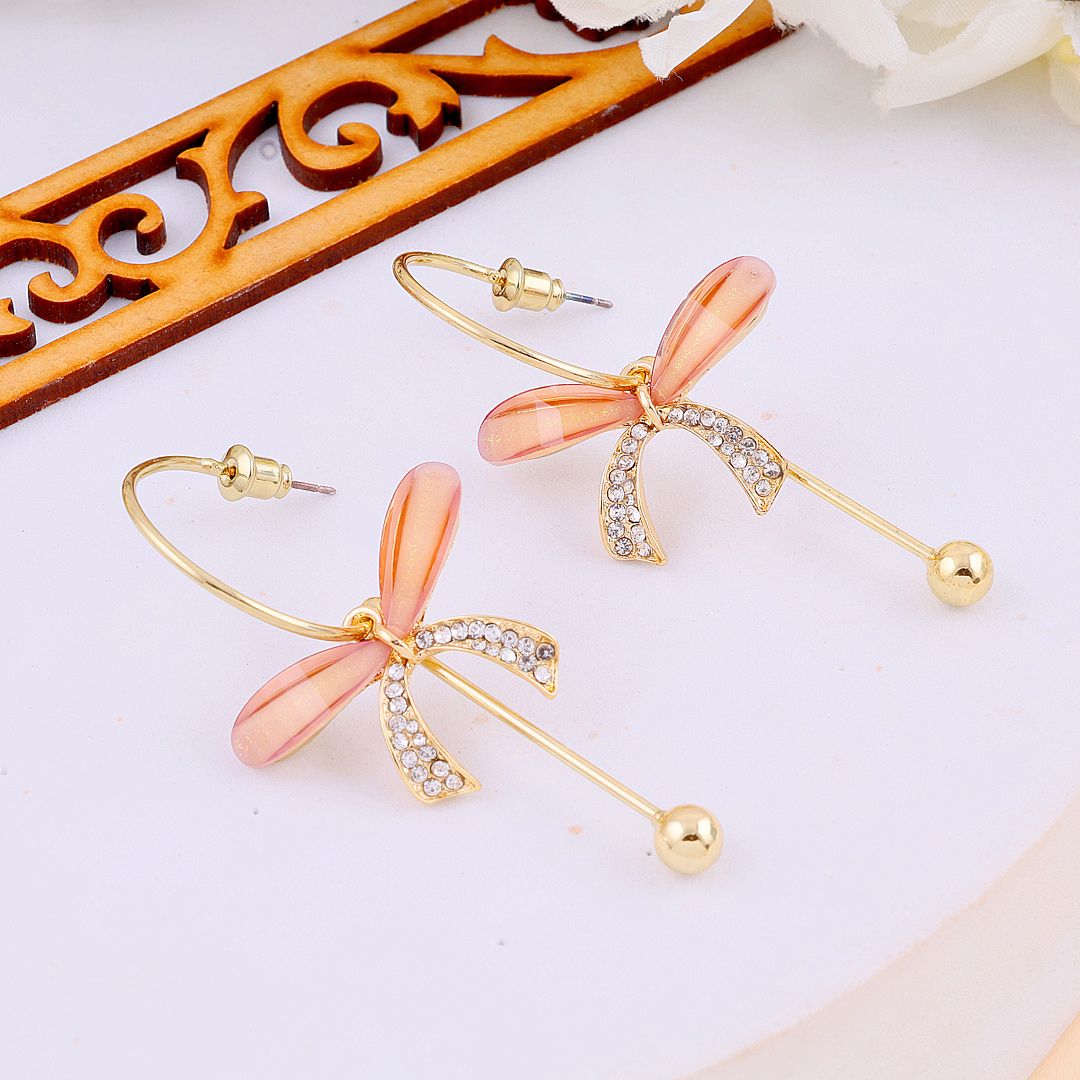 Bling Blogger bow  Earrings