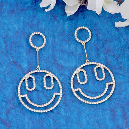 Smiley Statement Earrings