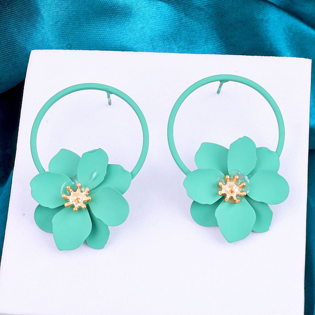 Color pop Flower Earring